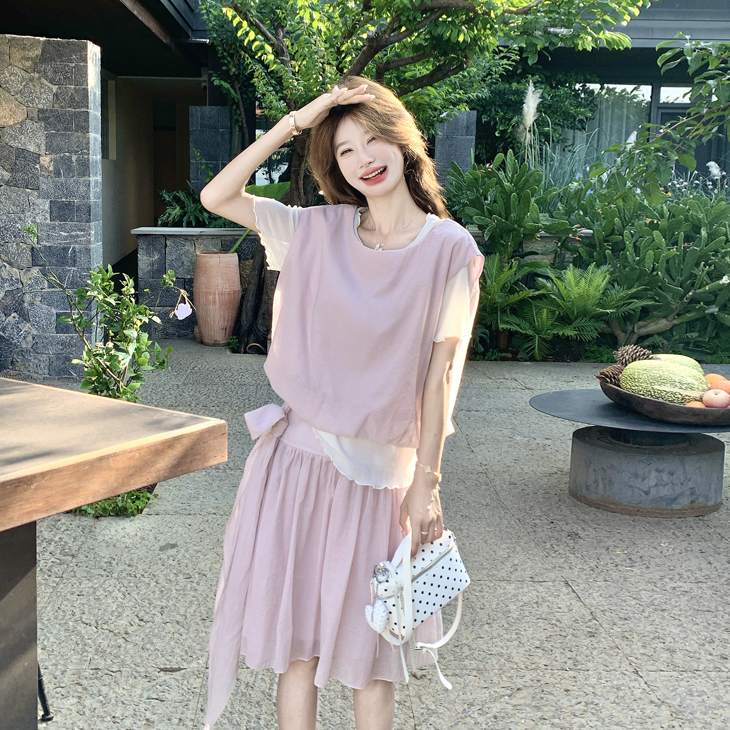 2026夏款新款甜美四件套套装2c393-9832P185控298,女装套装/套裙,浙宝211