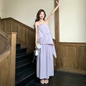 夏款设计感浪漫两件套2C393-9828P165控268图片