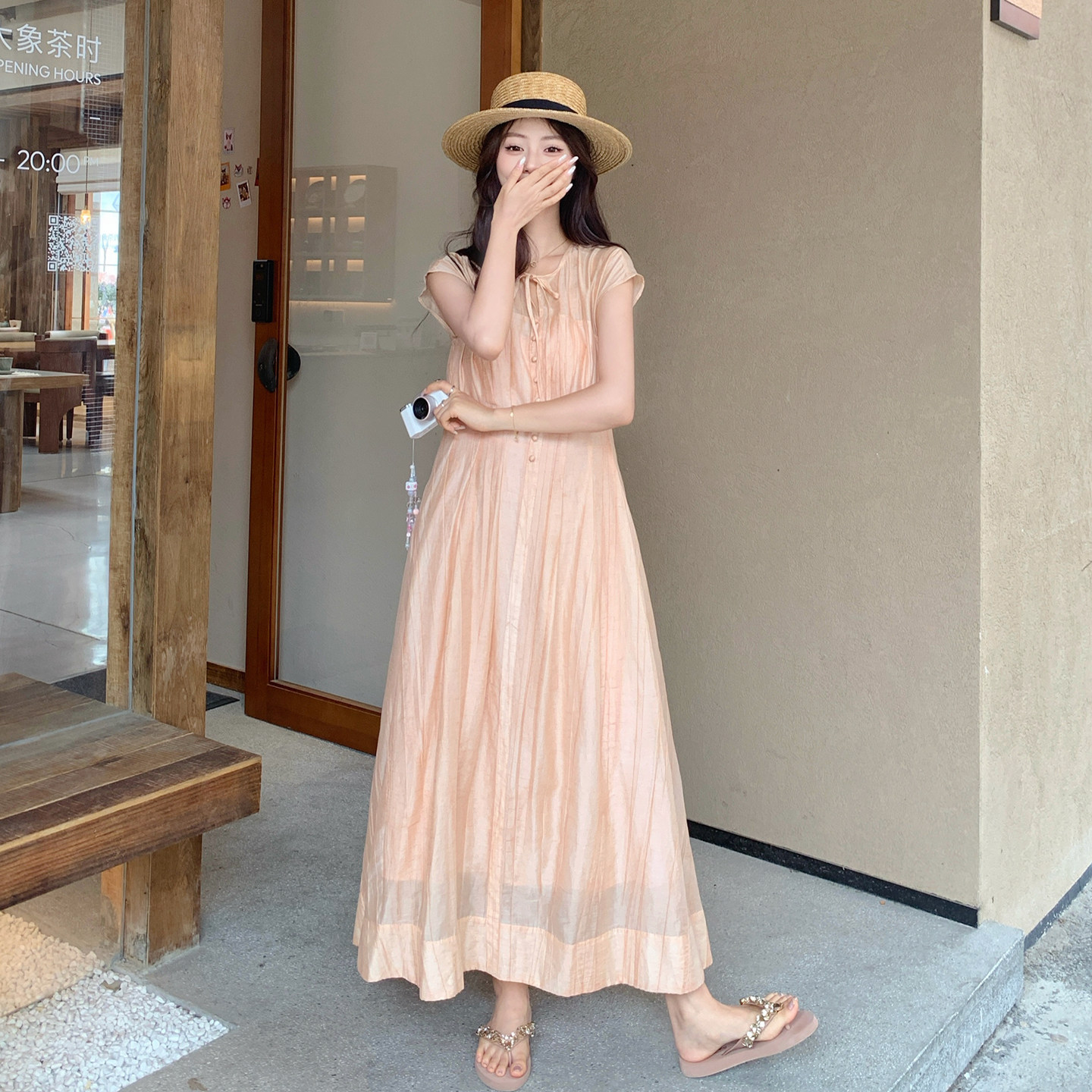 夏款新款连衣裙-2C393-9822P155控248,女装连衣裙,浙宝211