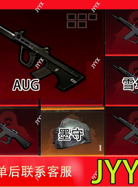 地铁逃生装备AA12雪隼墨守M338替子AUG七级套