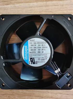 EBM4606Z橱柜展示柜冷柜用美标115V19W/5.4W方形12038散热风扇