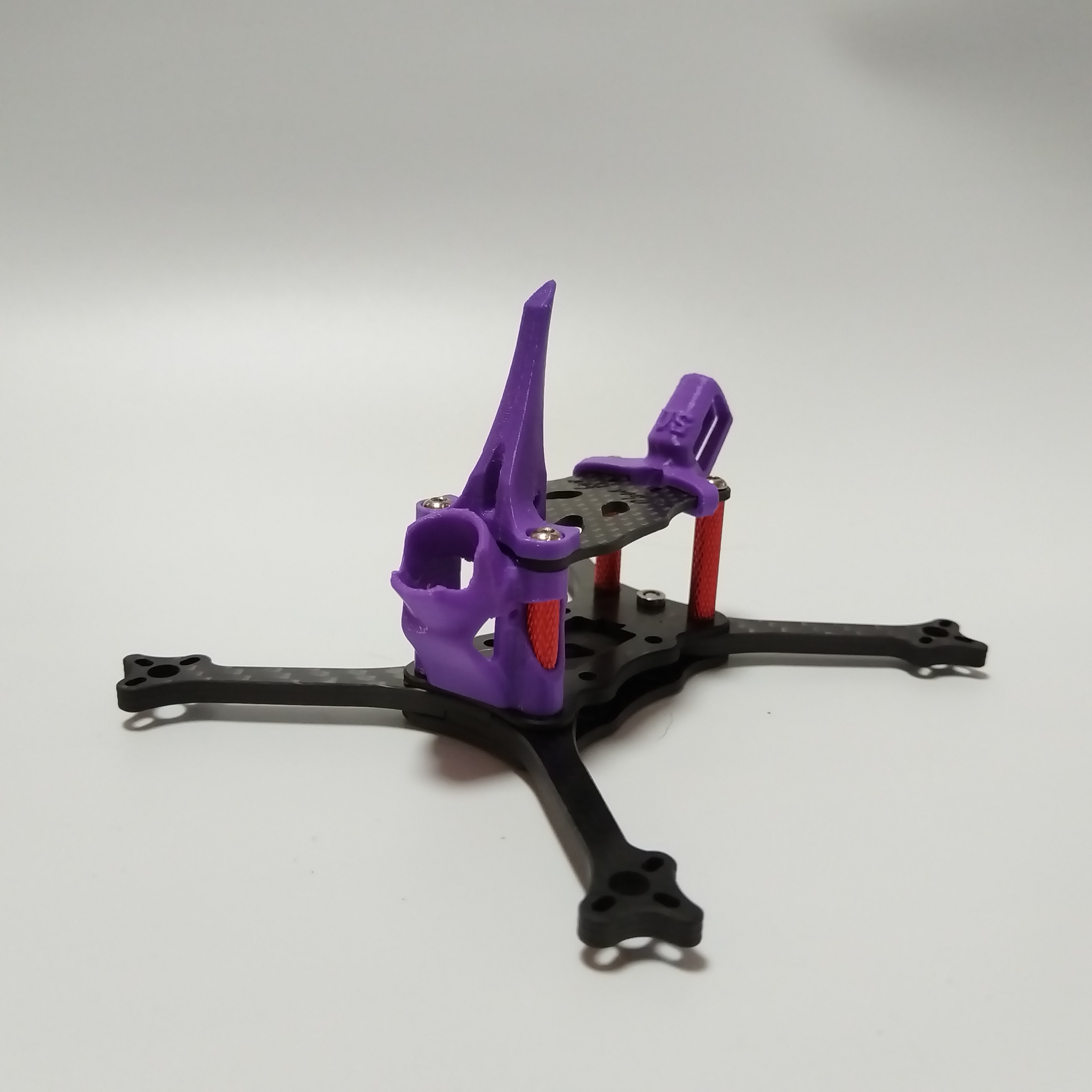 隼影3寸V2 竞速黑鸦轻量化机架T700碳架原装正品穿越机无人机清仓