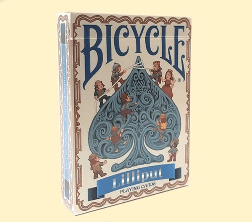 默默纸牌bicycle Lilliput 美国进口利力浦特花切魔术收藏扑克牌