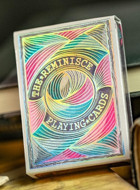 默默纸牌Reminisce deck回忆录HOLO镭射红色绿色古典花切扑克牌