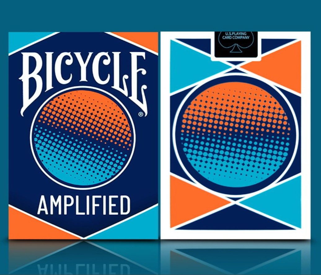 默默纸牌Bicycle AMPLIFIED deck美国艾普丽法花切收藏扑克牌