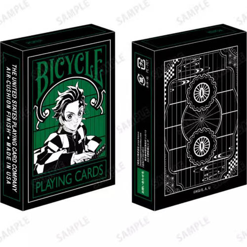 默默纸牌bicycle Demon Slayer鬼灭之刃联名收藏款魔术花切扑克牌