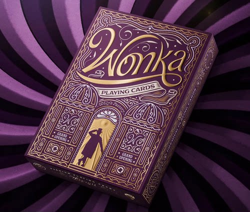 默默纸牌Wonka deck美国进口正版联名电影周边花切魔术扑克牌
