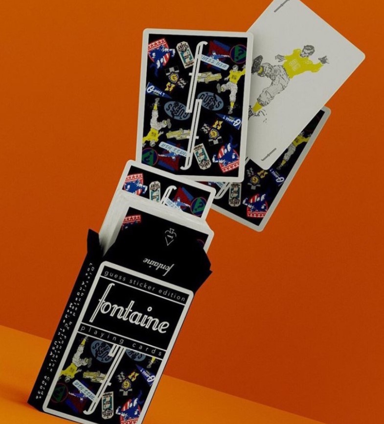 默默纸牌美国方丹扑克牌