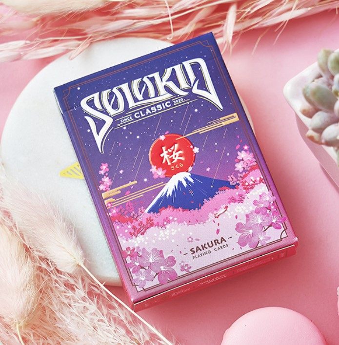 默默sakura樱花限量扑克牌图片