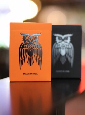 默默纸牌James coffee V2 black美国詹姆士咖啡二代黑色款扑克牌