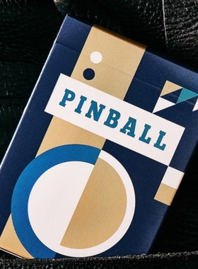 默默纸牌 pinball deck美国进口乒乓花切创意收藏款扑克牌