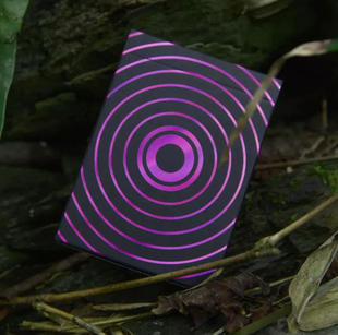 默默纸牌掌中莲玫瑰金HOLO稀有收藏款扑克牌