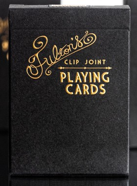 默默纸牌美国FULTON'S deck富尔顿十周年限定DD出品魔术收藏纸牌