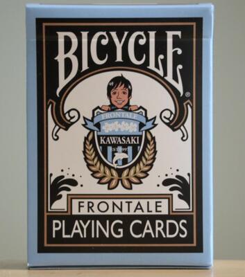 默默纸牌Bicycle Frontale 前锋 日本川崎 联名 美国花切扑克牌