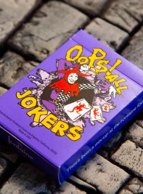 默默纸牌美国进口All joker oaj方丹Fontaine魔术花切收藏扑克牌