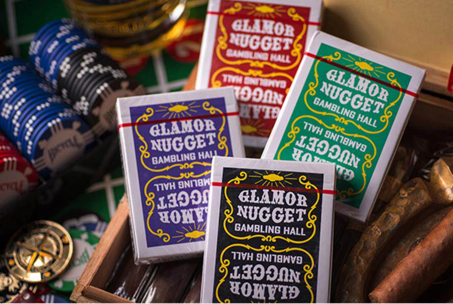 默默纸牌glamor nugget playingcard台湾收藏款赌场经典gn扑克牌