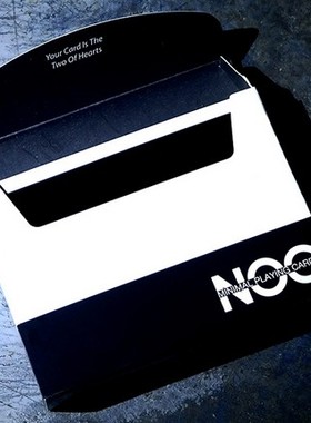 默默纸牌NOC v2 playing card黑色二代限量收藏版美国纸牌扑克