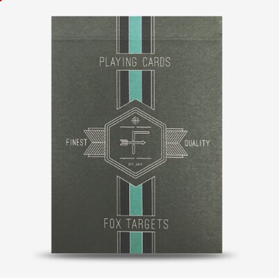 默默美国原装进口绿色纸牌