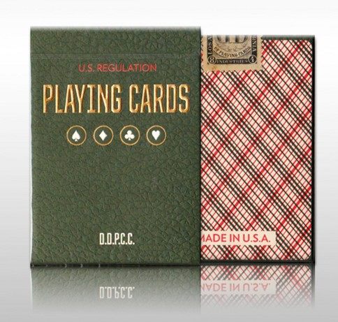 默默纸牌Vintage Plaid deck复古格子美国DD同名限量款一对出售