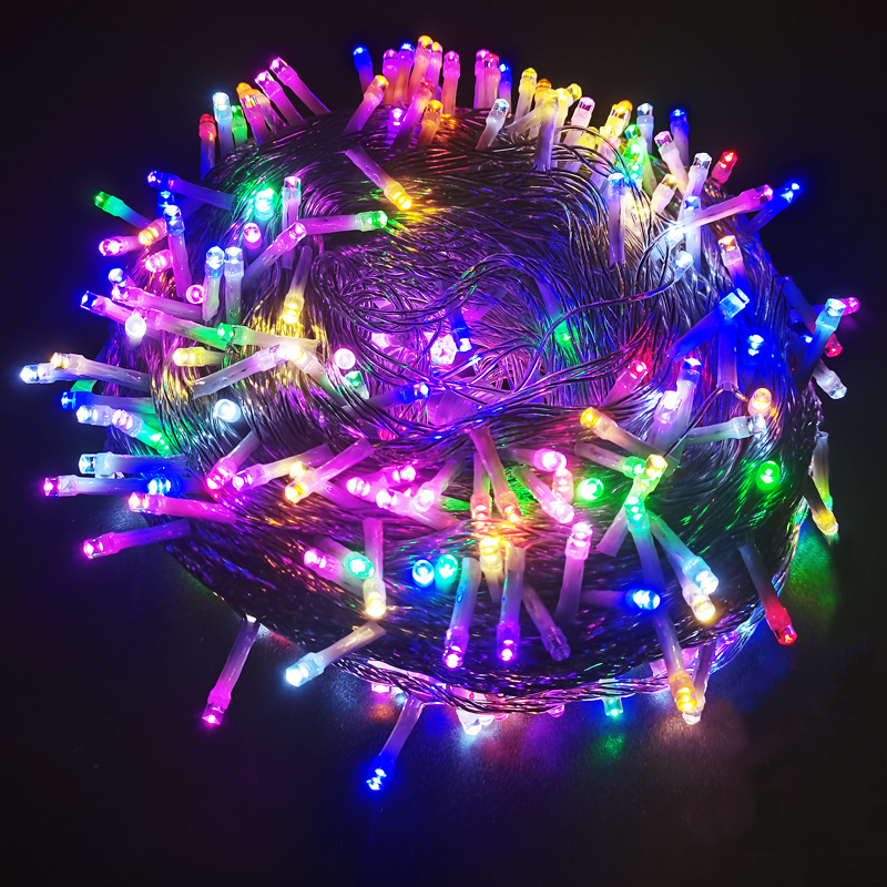 【插电款50米】led小彩灯氛围灯闪灯串灯满天星过年春节新年装饰