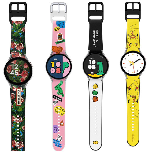 三星watch456c7正版可爱卡通表带