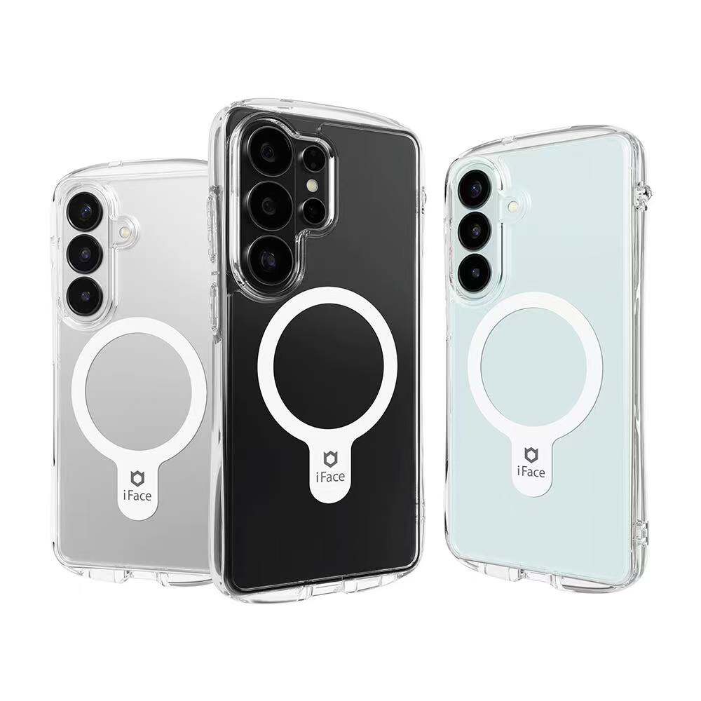 日本正品 iFace 适用三星S26ultra磁吸透明硅胶保护套手机壳简约个性商务Look in Clear