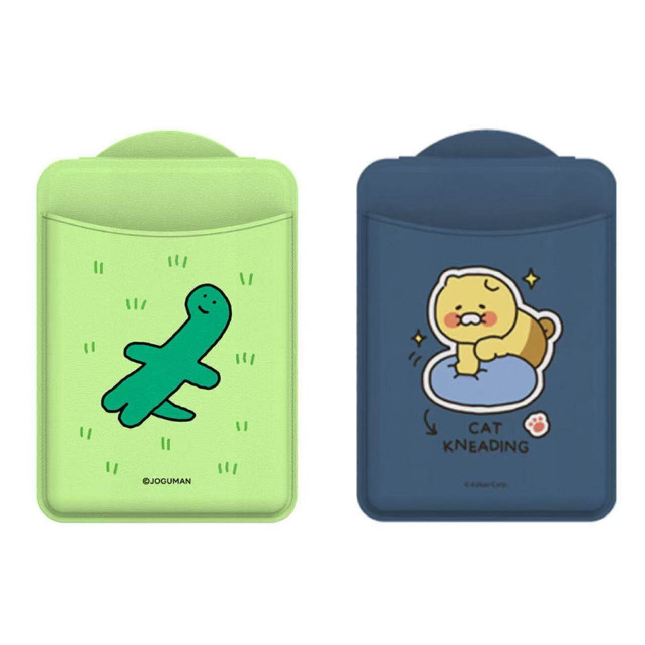 韩国三星官方正品手机磁吸卡包卡通可爱套插joguman恐龙kakao春植