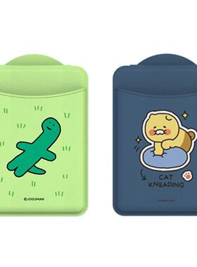 韩国三星官方正品手机磁吸卡包卡通可爱套插joguman恐龙kakao春植