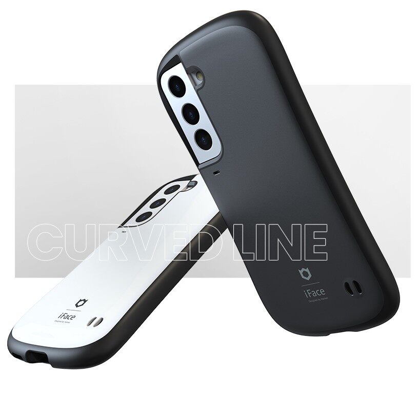 韩国正品hamee iface 适用三星S22Ultra全包保护套手机壳防摔纯简约硅胶小蛮腰情侣S22+跑车原装进口