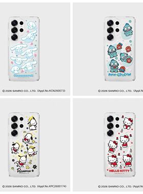 韩国正品 SLBS 三丽鸥联名 适用三星S26Ultra卡通透明磁吸手机壳保护套凯蒂猫美乐蒂库洛米可爱sanrio INS风
