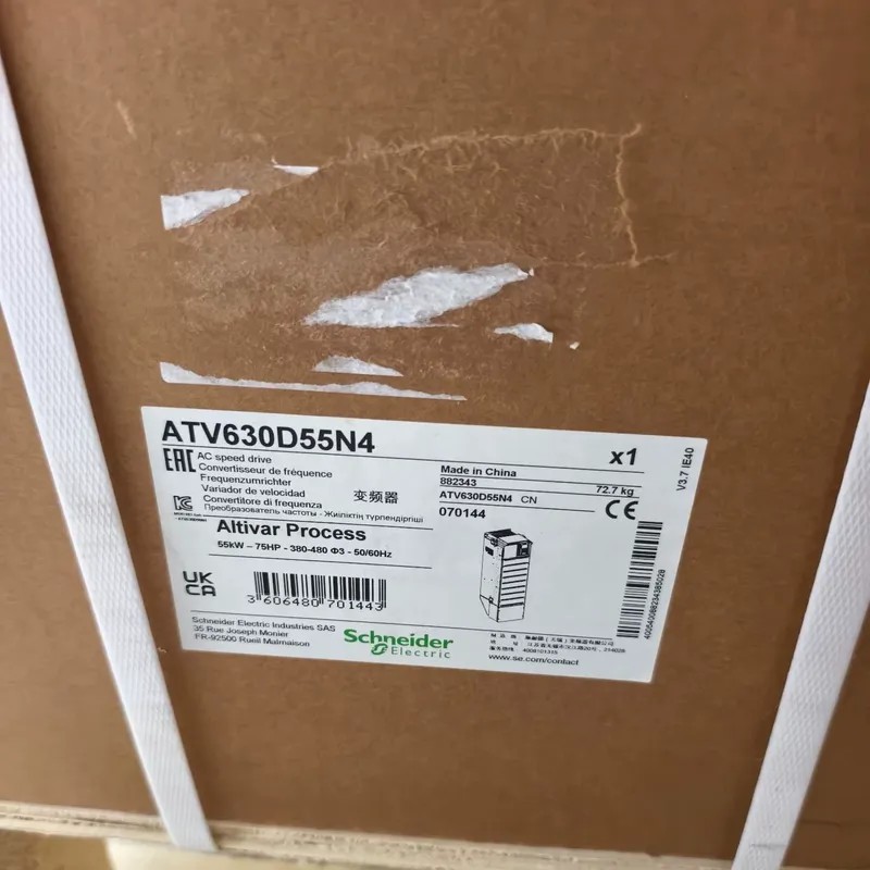 ATV630D55N4变频器，正品，55kW功