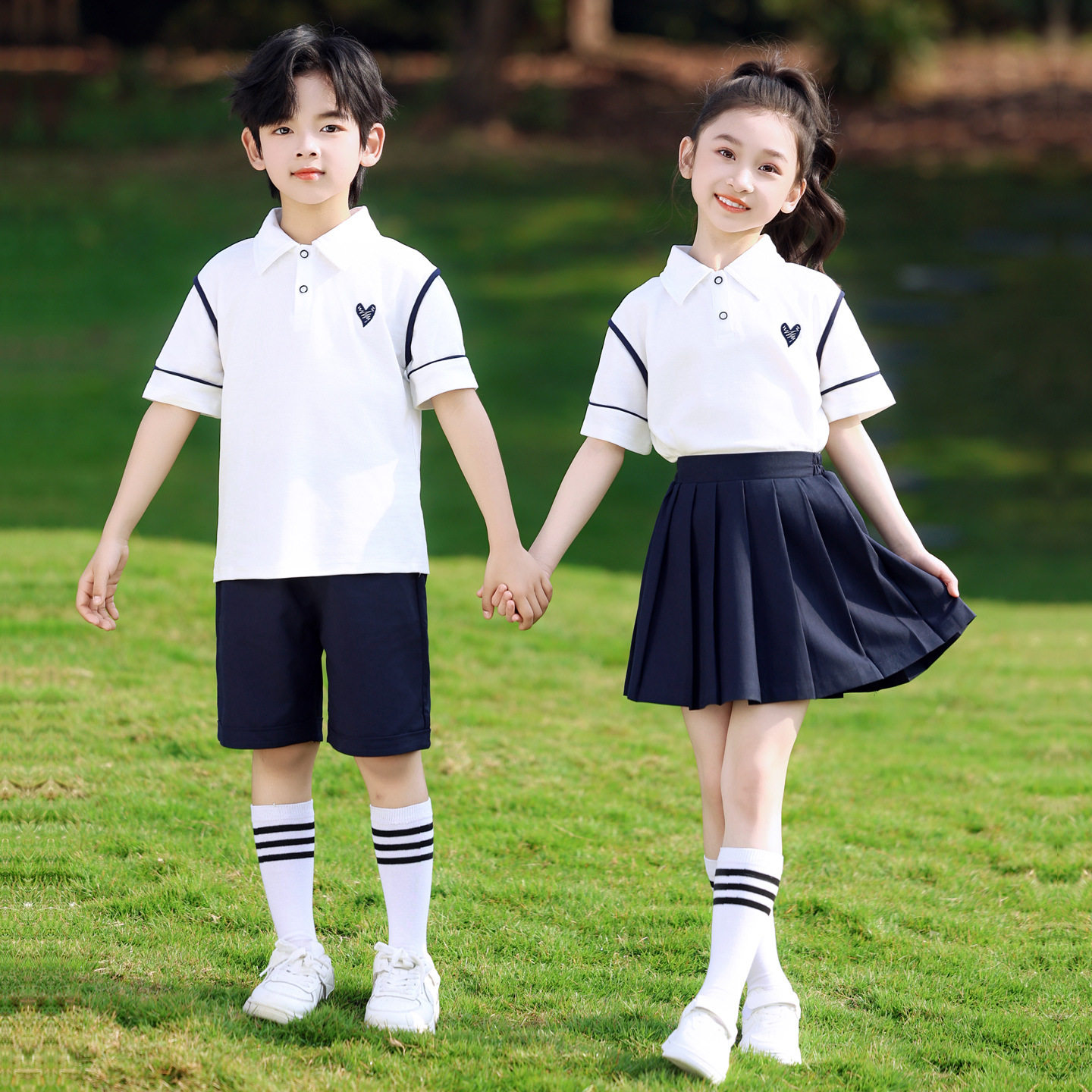 六一儿童合唱演出服幼儿园毕业照班服装小学生运动会开幕式表演服