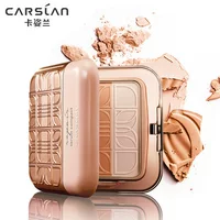 Kazi Lan Makeup High Set Powder Makeup Powder Che khuyết điểm Long Lasting Oil Control Water Moisturising Dry Powder Powder Powder - Bột nén phấn phủ cho da dầu mụn