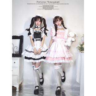 奇迹暖暖经典女仆装奇迹暖暖经典女仆装cos服性感女佣连衣裙