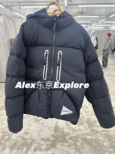 日代 And wander x GRAMICCI down jacket联名款户外厚款羽绒服