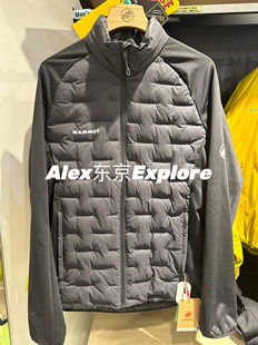 日代 Mammut猛犸象Sender IN Hybrid Jacket 男士户外抓绒棉衣