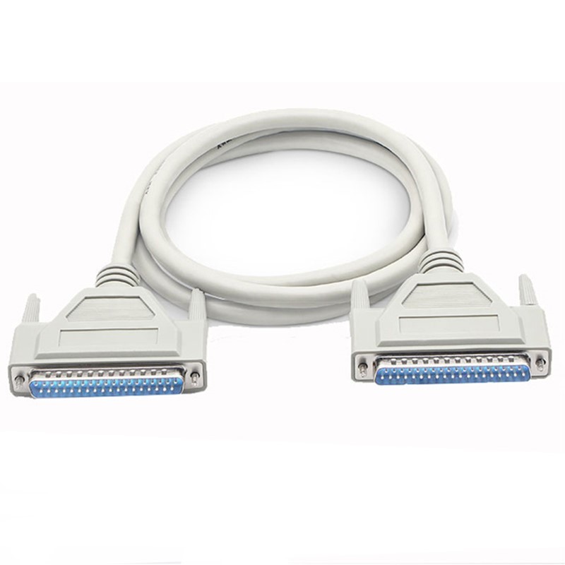 纯铜DB37连接线公对公对母信号线DB37延长线37针PLC编程器数据线