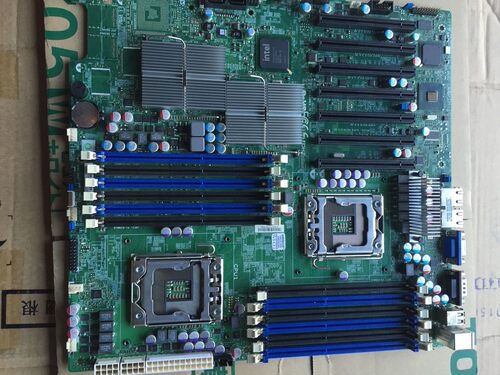 超微X8DTH-I主板X58双路主板 1366双路主板支持X5650双路主板