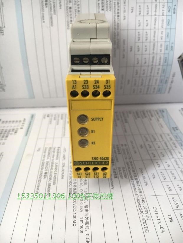 施莱西尔继电器 SNO 4003K/4003K-A/4062K/5002.1K/1005/2004-17