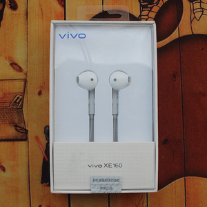 vivo XE160 原装耳机x27x23Z3Z5xiqoo通用半入耳原配线控小米华为