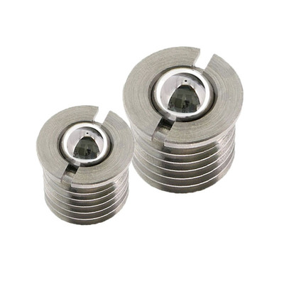 一字不锈钢法兰球头柱塞ZCFBPJS