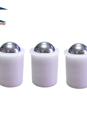 ZAL21塑料台阶碰珠压入式球头柱塞PFPSN3/4/5/6/8/10/12 光身玻珠