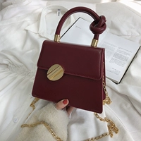 Túi cảm giác cao cấp Túi xách phong cách phương Tây 2019 thời trang mới retro cổng gió vai hoang dã Túi Messenger - Túi xách nữ túi xách nữ vascara