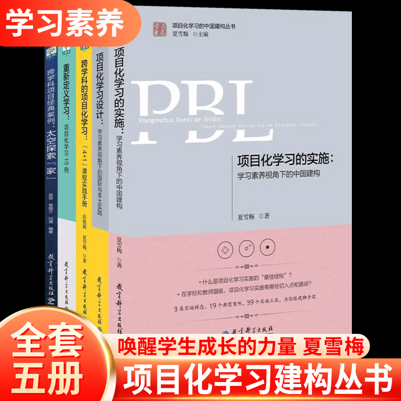 项目化学习套装5册 项目化学习的实...