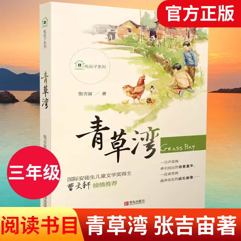 DY纸房子系列·青草湾 张吉宙著 儿童文学读本 曹文轩倾情荐 国际安徒生儿童文学奖得主 儿童小说 9787555249306 青岛出版社