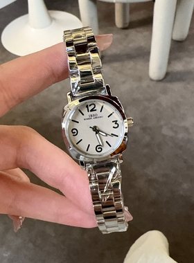 IBSO品牌新款简约百搭钢带女士表小众高级感韩系不掉色正品