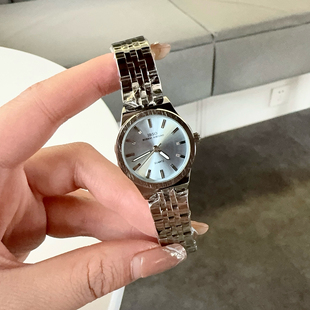 IBSO新款 简约百搭磨砂钢带女士表小众高级感韩系不掉色正品