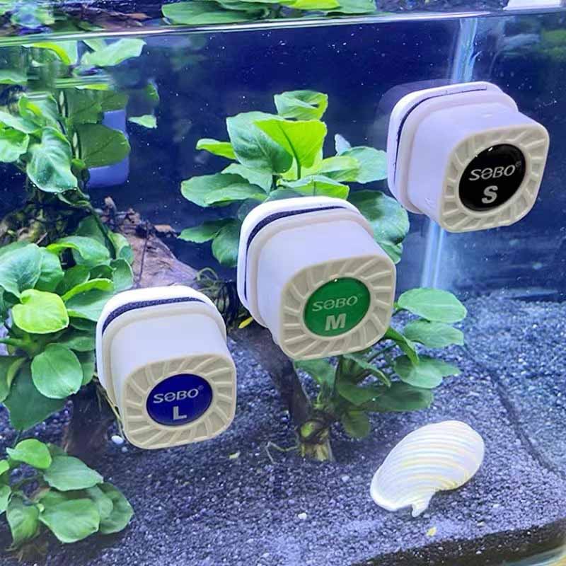小型迷你强磁力鱼缸刷松宝磁力刷