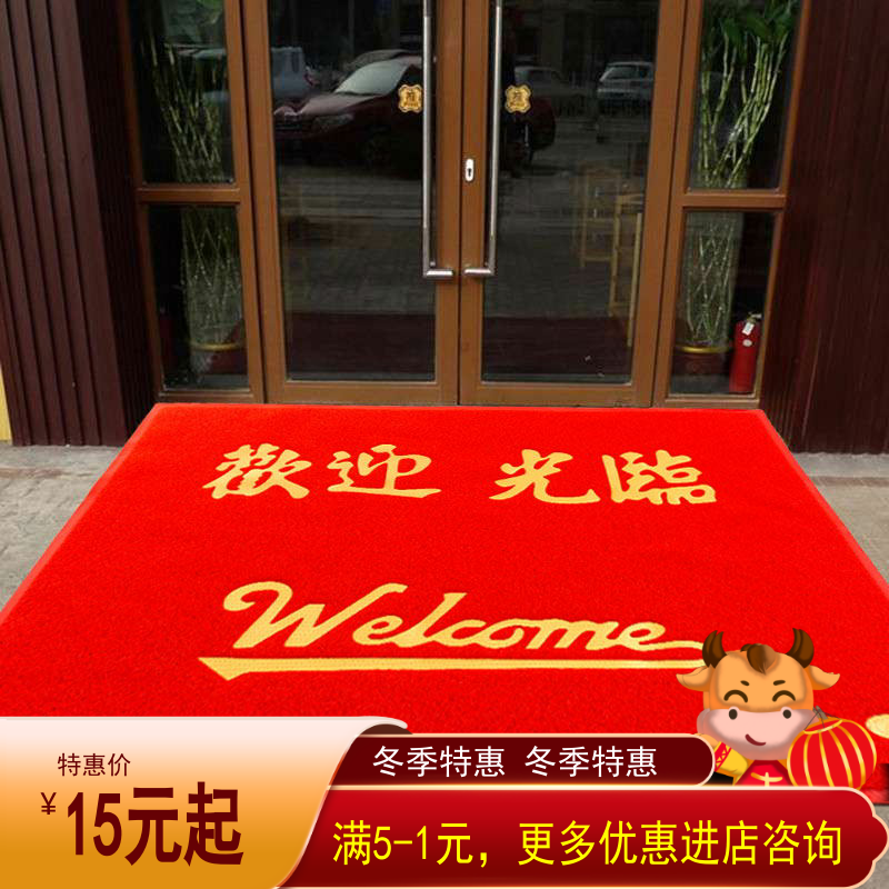 入户进门口地垫门垫喷丝迎宾脚垫