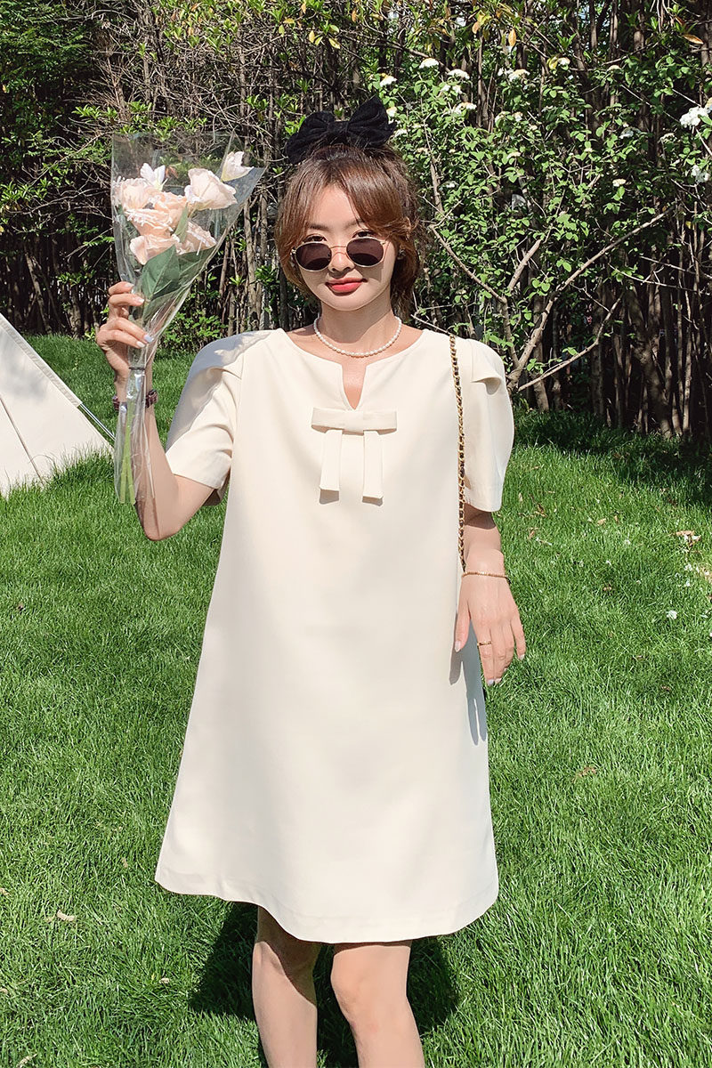 现货2022夏季新款法式气质连衣裙（前后可穿）货号1806P95K148,女装连衣裙,时倾STUDIO